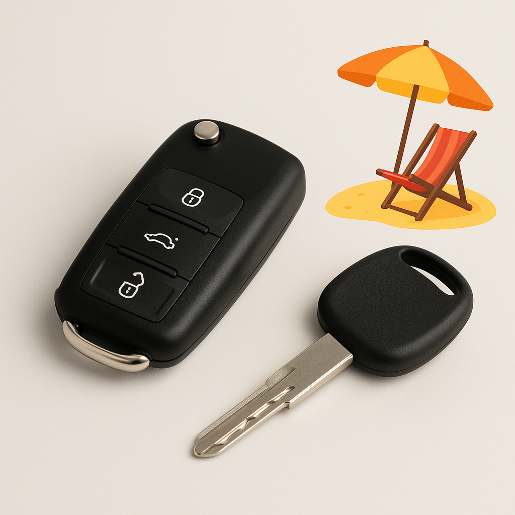 Zomer 2025 op vakantie? Zo voorkom je autosleutelproblemen onderweg