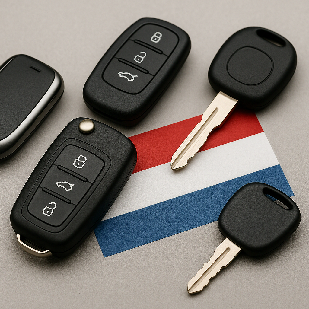 De populairste autosleutels in Nederland: welke merken het meest vervangen worden