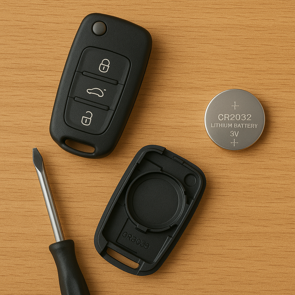 Welke batterij heb je nodig voor je autosleutel?