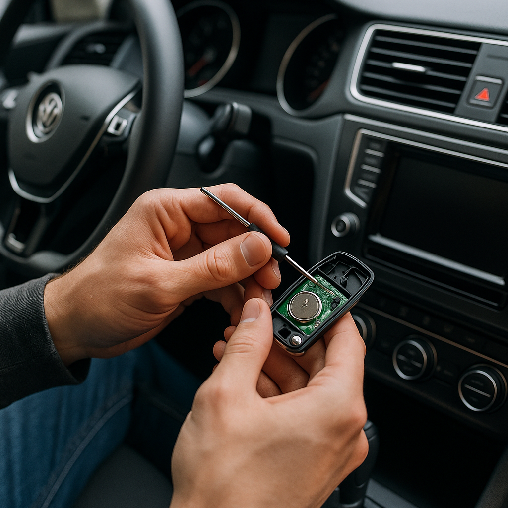 Waarom werkt je autosleutel niet na het vervangen van de batterij?