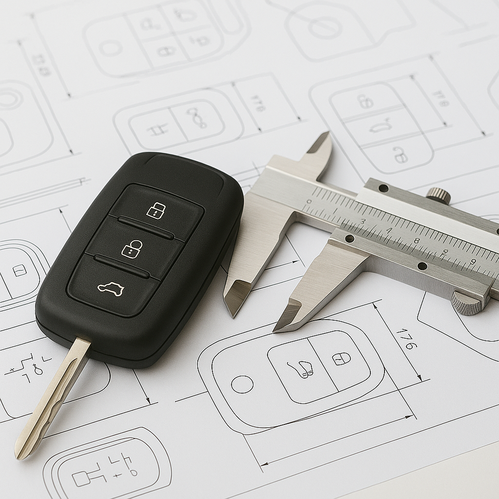 Een nieuwe autosleutel, hoe gaat het in zijn werk?