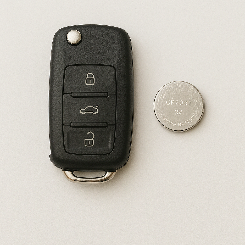 Hoe lang gaat de batterij van je autosleutel mee?