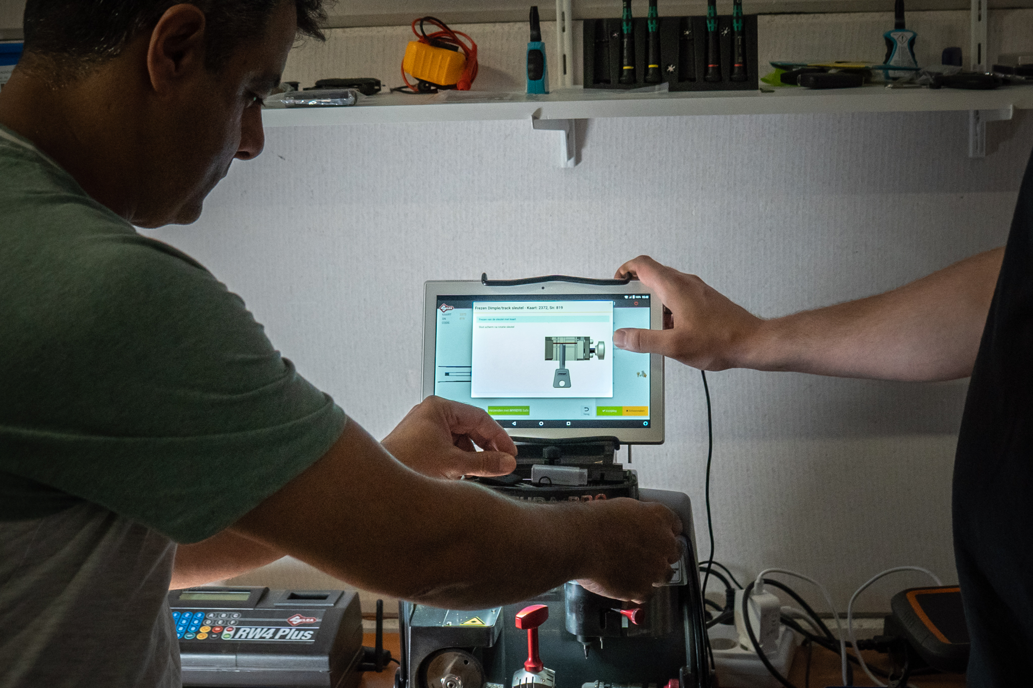 De collega's van onze servicelocatie staan voor je klaar!