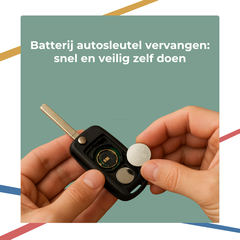 Batterij autosleutel vervangen: snel en veilig zelf doen